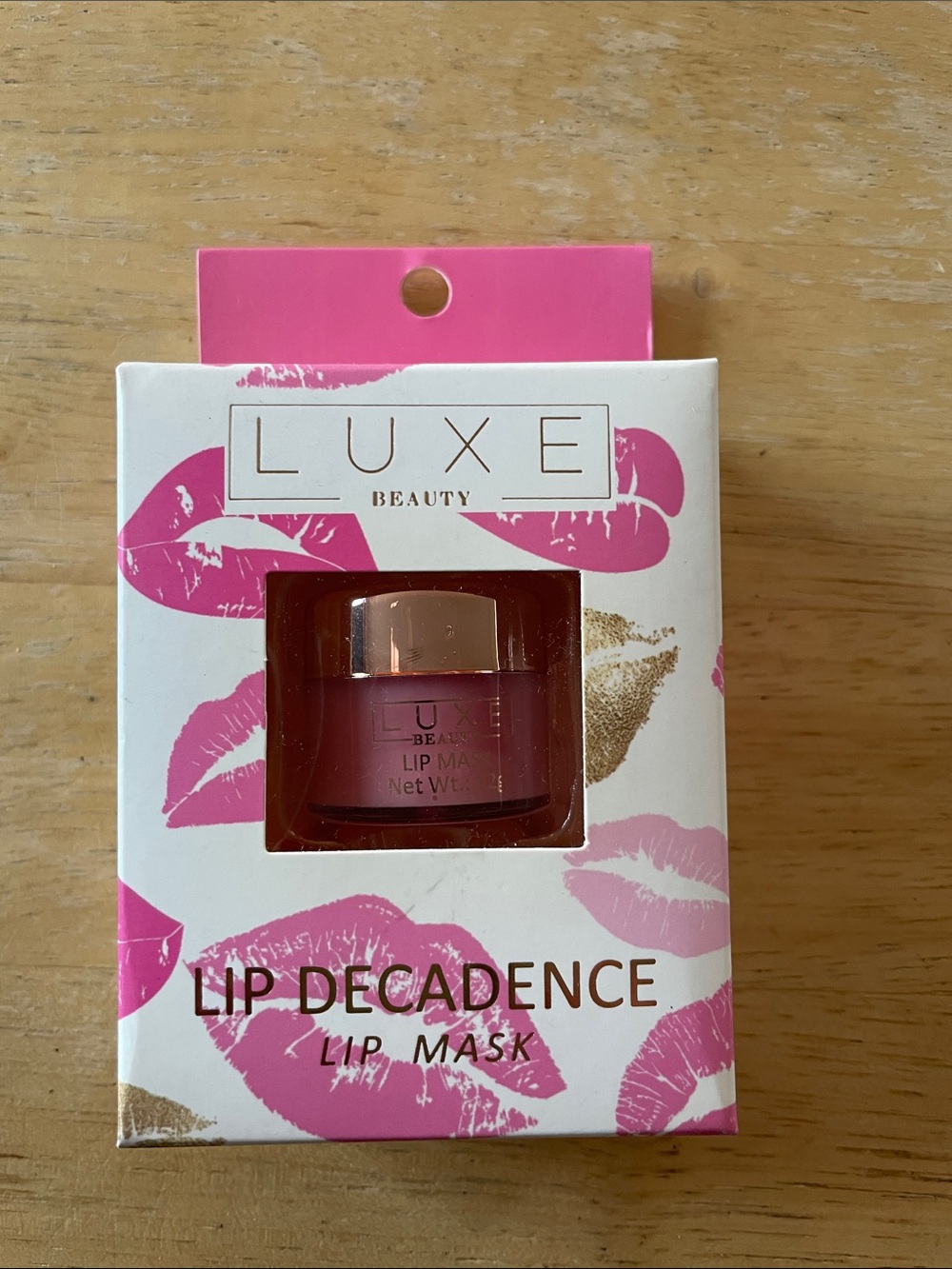 Luxe Lip Decadence Lip Mask — Pink